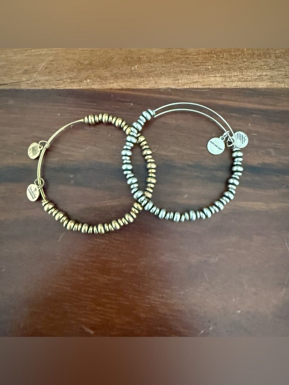 Alex and Ani beaded bracelets